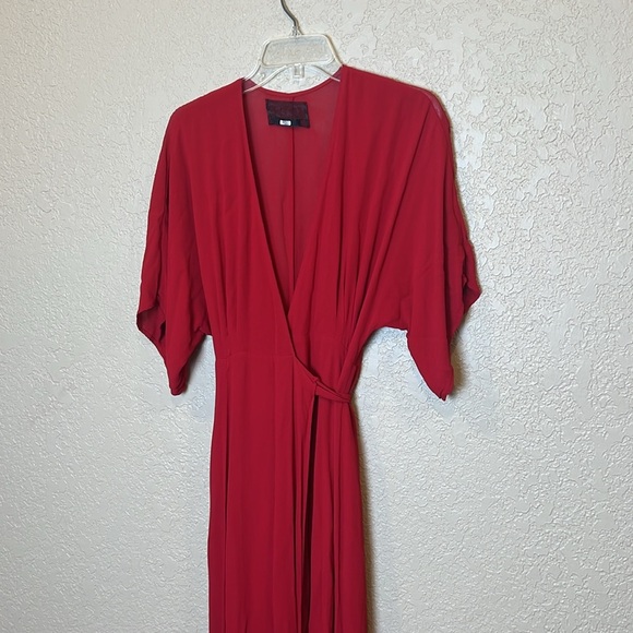 Reformation Red Maxi Dress - Picture 4 of 16